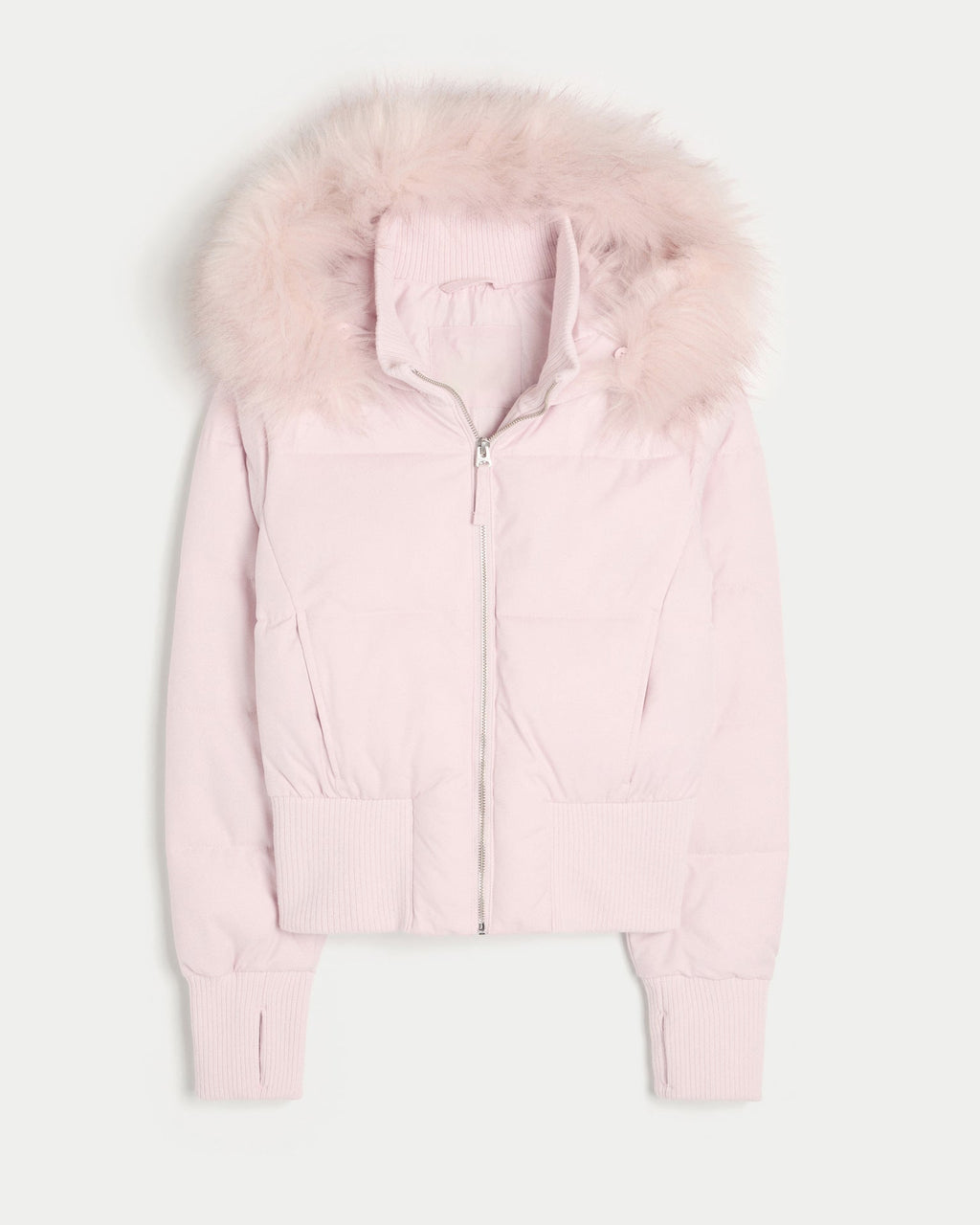 Damen Winter Steppmantel mit abnehmbarer Kapuze