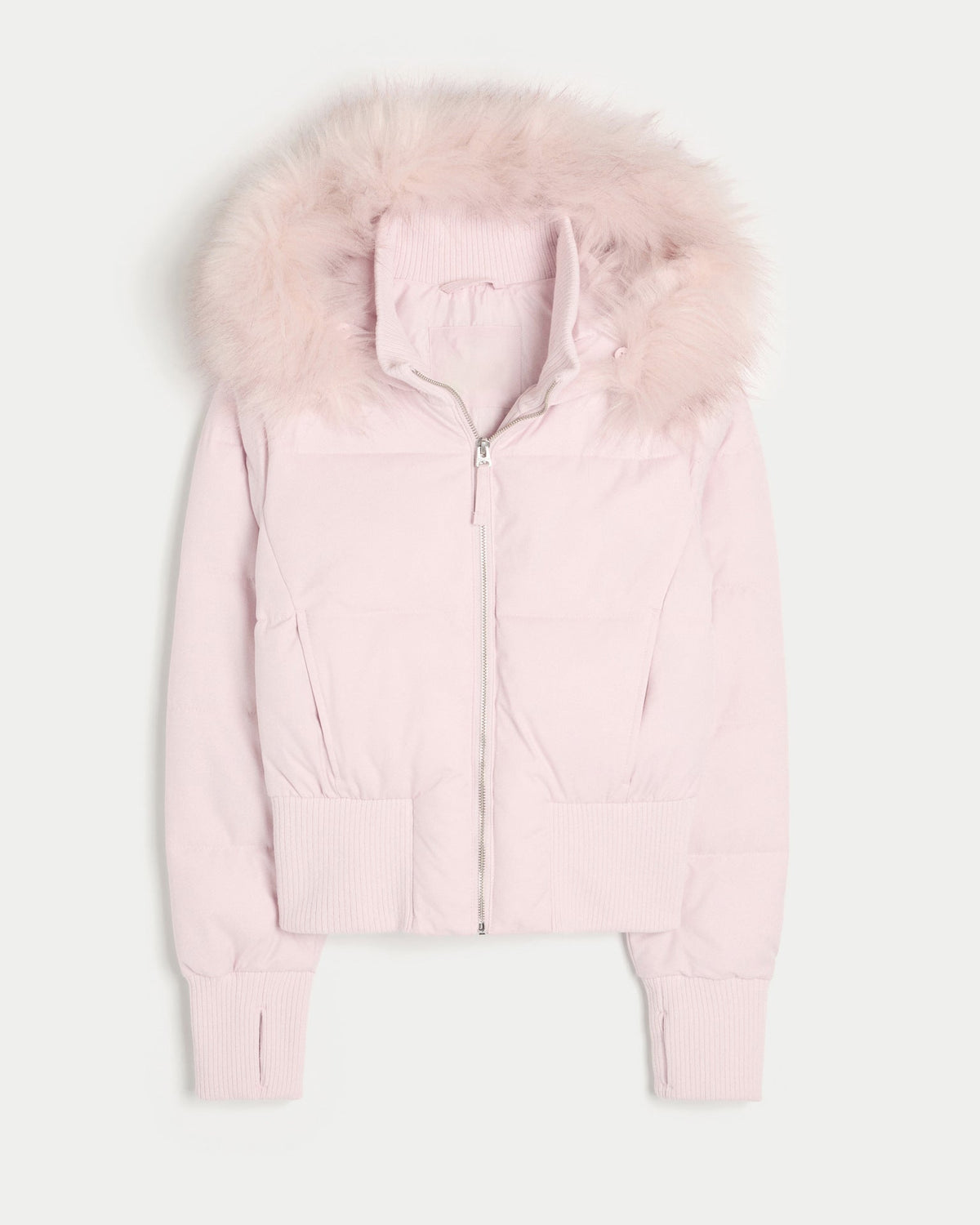 Damen Winter Steppmantel mit abnehmbarer Kapuze