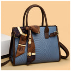 Christy Damen Handtasche mit 3 Fächern aus Kunstleder