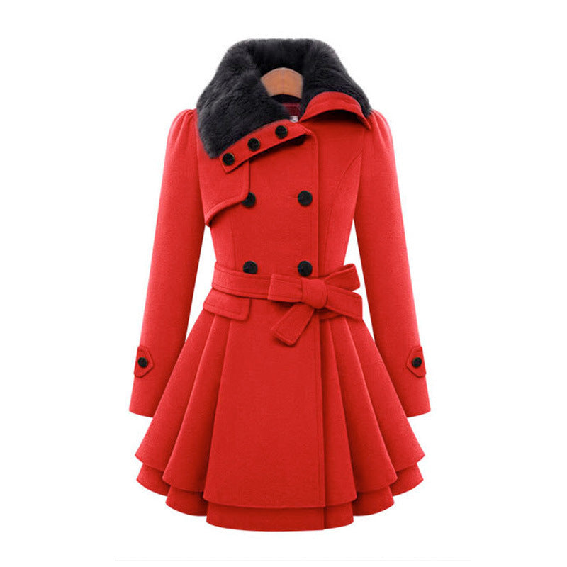 Damen Trenchcoat im Vintage Stil für den Übergang