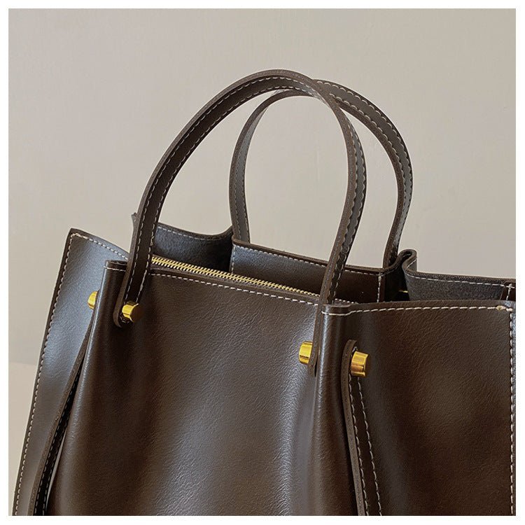 Damen Shopper mit Reissverschluss