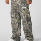 Herren weite Jogginghose mit Camouflage Muster