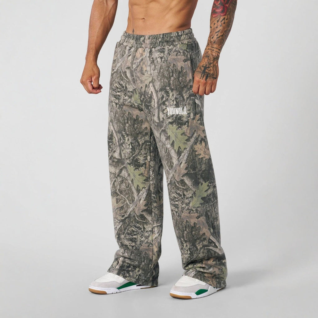 Herren weite Jogginghose mit Camouflage Muster