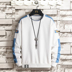 Herren Sport Sweatshirt mit Kontrastärmeln