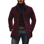 Herren Cordjacke mit Stehkragen