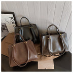 Damen Shopper mit Reissverschluss