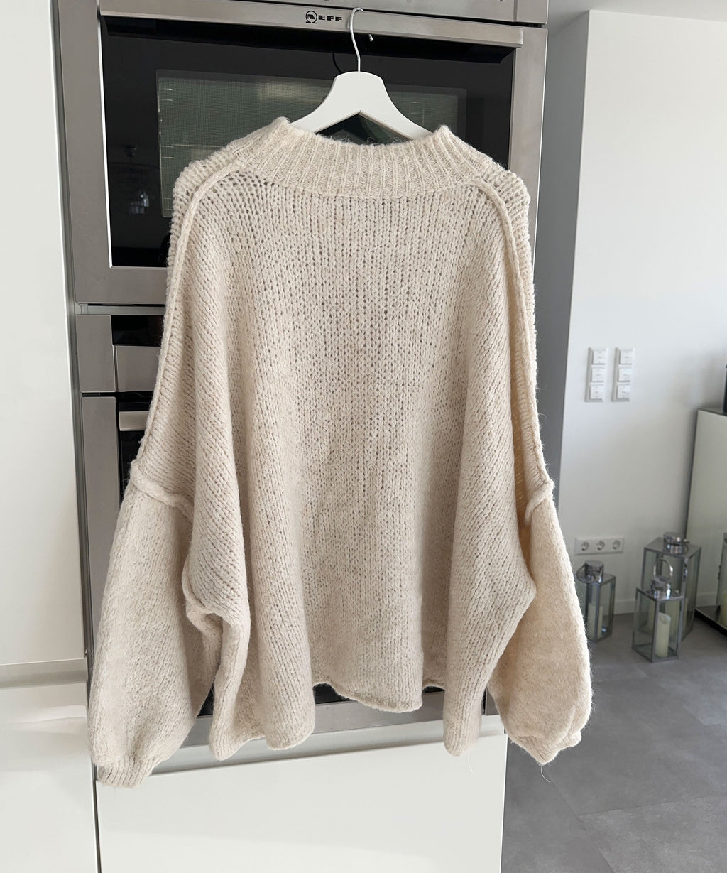 Damen Oversize Cardigan weich und warm für den Winter