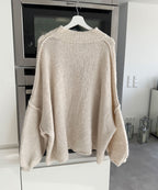 Damen Oversize Cardigan weich und warm für den Winter