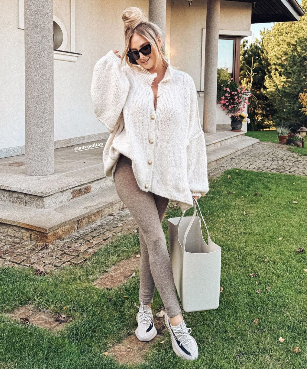 Damen Oversize Cardigan weich und warm für den Winter