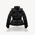Damen Steppjacke mit Gürtel und Kapuze