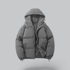 Herren Steppjacke mit Kapuze