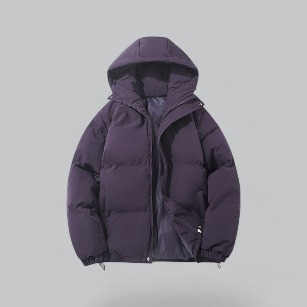 Herren Steppjacke mit Kapuze