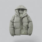 Herren Steppjacke mit Kapuze