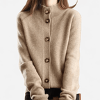 Damen Kaschmir Cardigan weich und klassisch