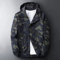 Herren Camouflage Jacke winddicht und warm gefüttert