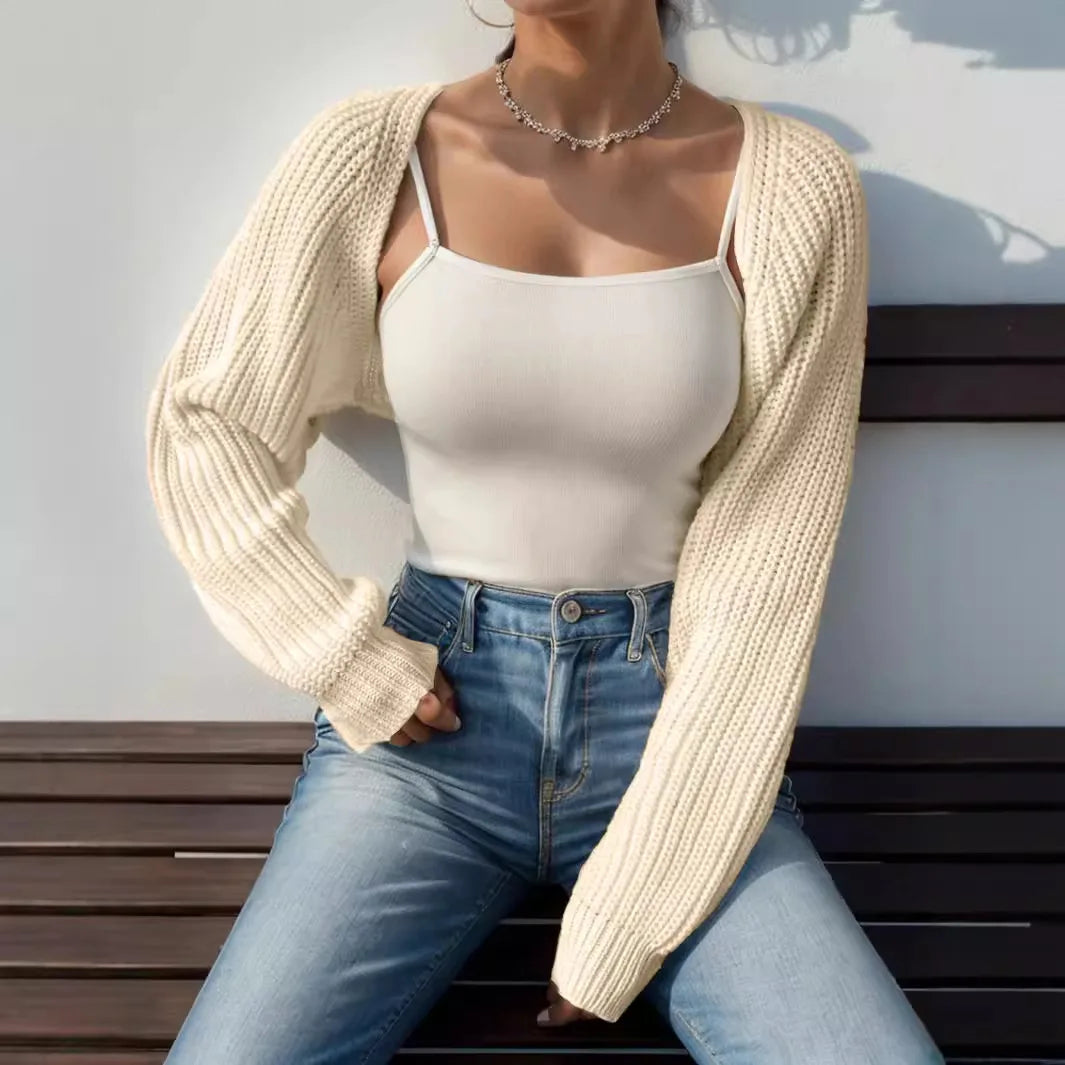 Lola Damen kurze Strickjacke