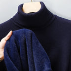 Herren Rollkragenpullover im Feinstrick
