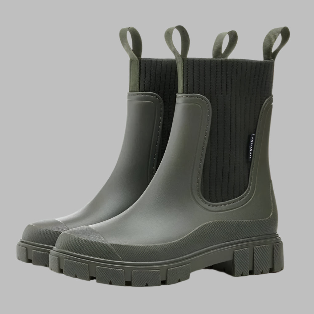 Damen wasserabweisende Chelsea Boots