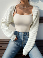 Lola Damen kurze Strickjacke