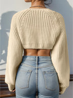 Lola Damen kurze Strickjacke