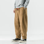 Herren kuschelige Fleece Jogginghose mit elastischem Bund