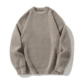 Damen Rippstrickpullover mit Rundhals