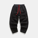 Herren kuschelige Fleece Jogginghose mit elastischem Bund