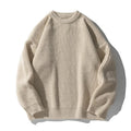 Damen Rippstrickpullover mit Rundhals
