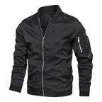 Herren Bomberjacke mit Reissverschluss für den Alltag