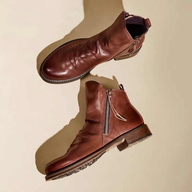 Herren Chelsea Boots mit Reissverschluss