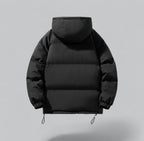 Herren Steppjacke mit Kapuze