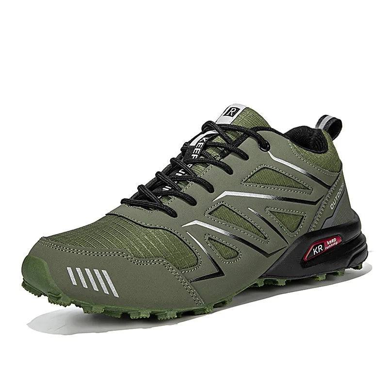 Herren Wanderschuhe wasserdicht mit Profilsohle