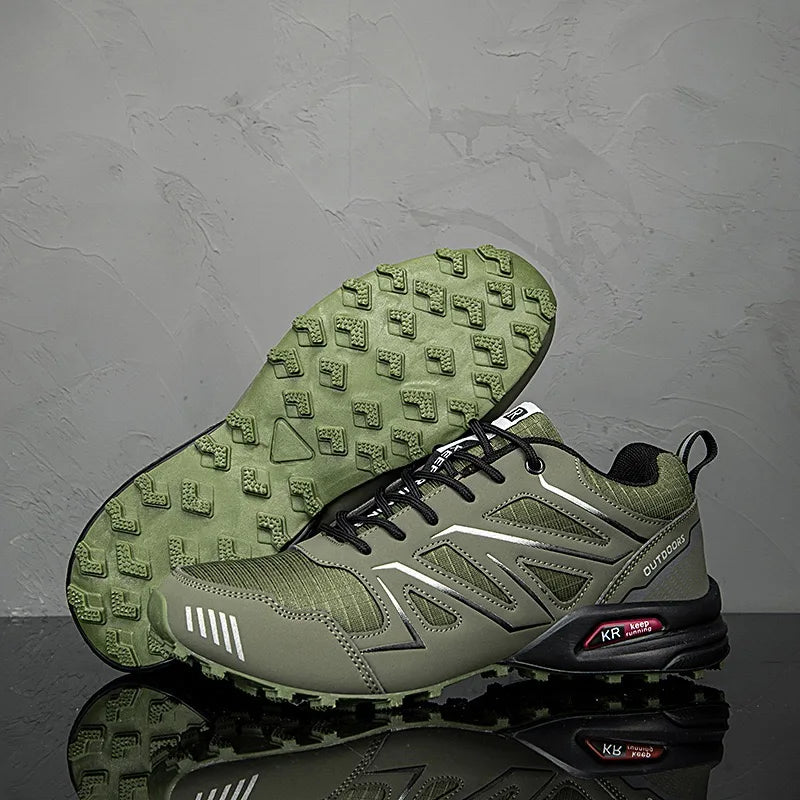 Herren Wanderschuhe wasserdicht mit Profilsohle