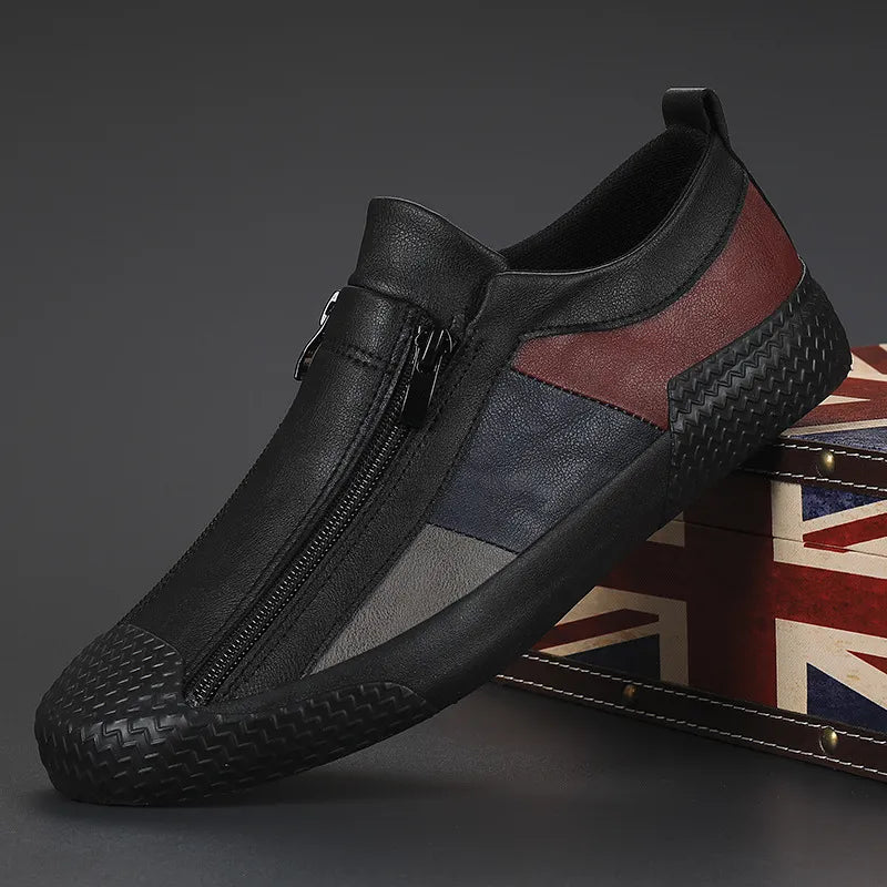 Herren Slipper-Sneaker mit Reissverschluss
