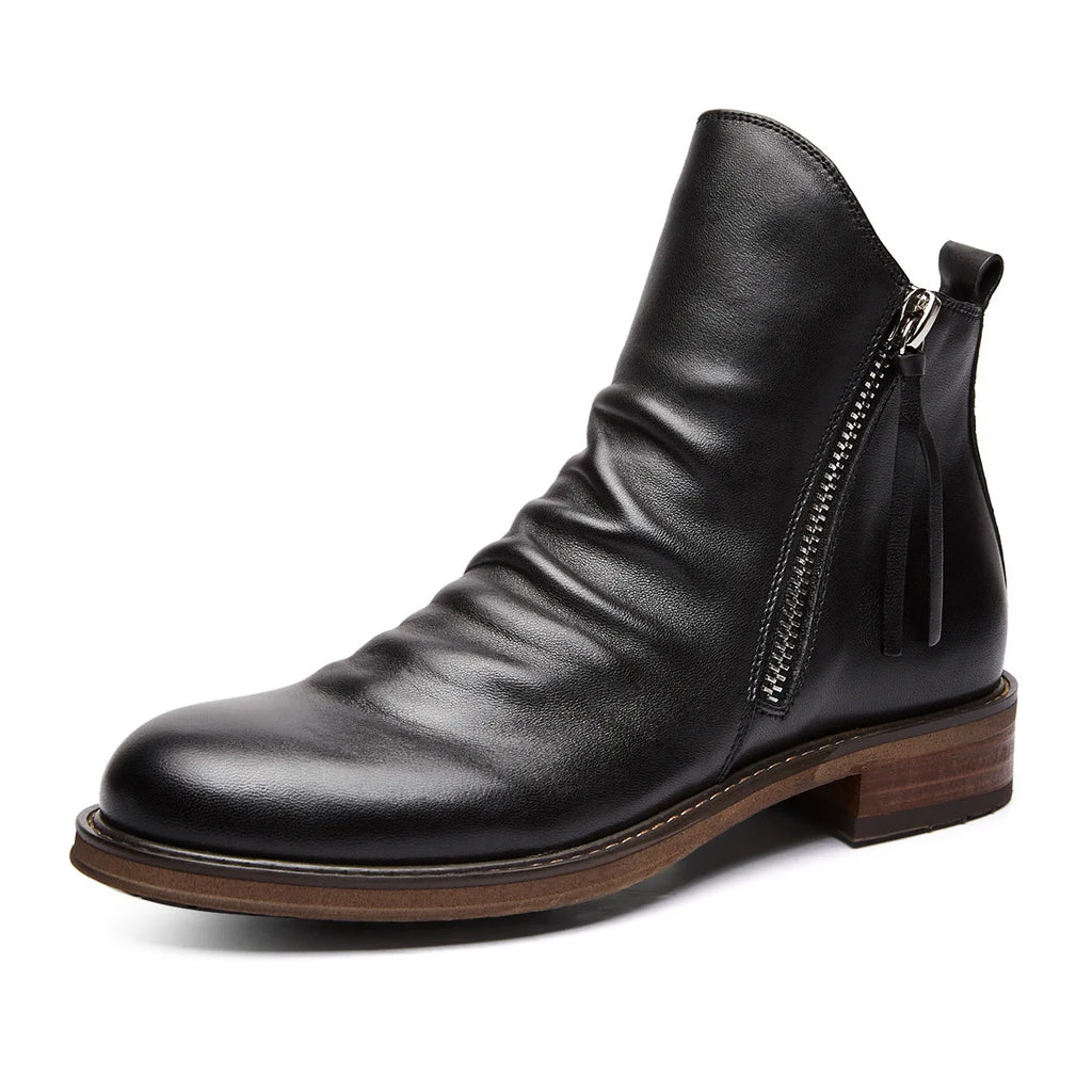 Herren Chelsea Boots mit Reissverschluss