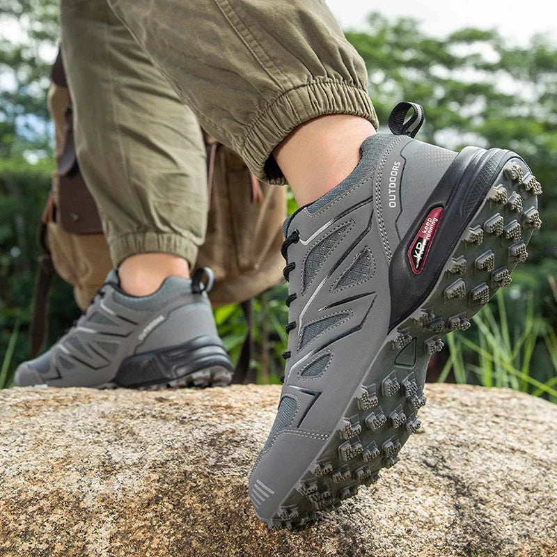 Herren Wanderschuhe wasserdicht mit Profilsohle