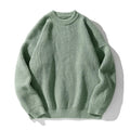 Damen Rippstrickpullover mit Rundhals