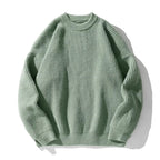 Damen Rippstrickpullover mit Rundhals