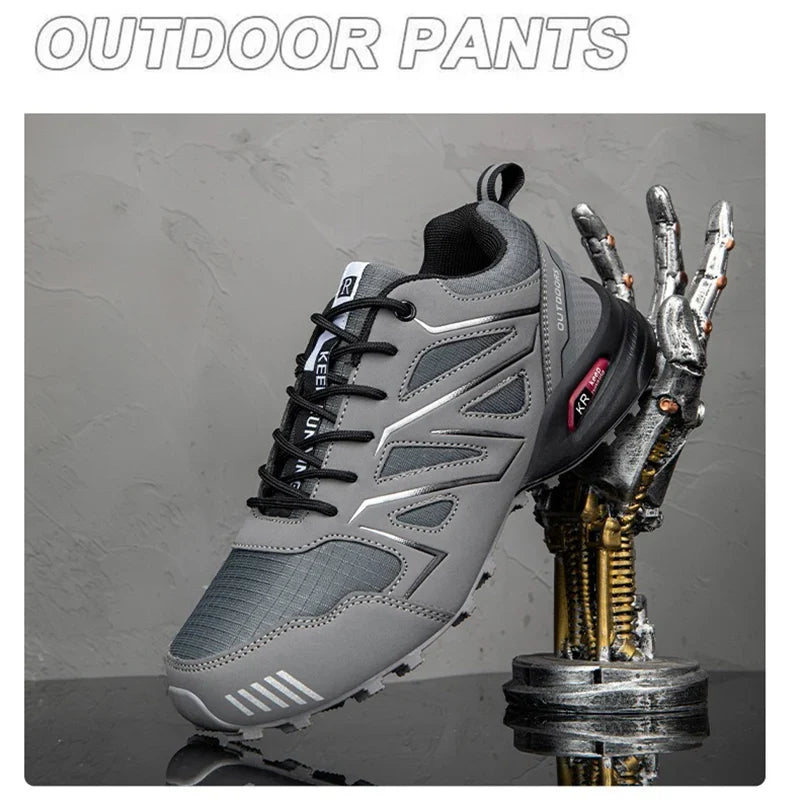 Herren Wanderschuhe wasserdicht mit Profilsohle