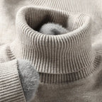 Herren Rollkragenpullover im Feinstrick
