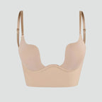 Damen BH Push Up mit transparenten Trägern