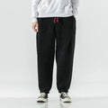 Herren kuschelige Fleece Jogginghose mit elastischem Bund