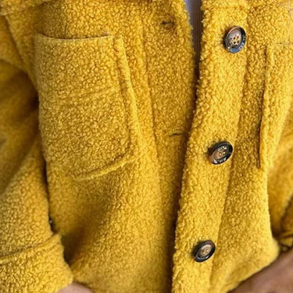 Damen kurze Jacke mit Reverskragen lässig für den Alltag