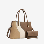 Camilla Damen große Handtasche aus Kunstleder