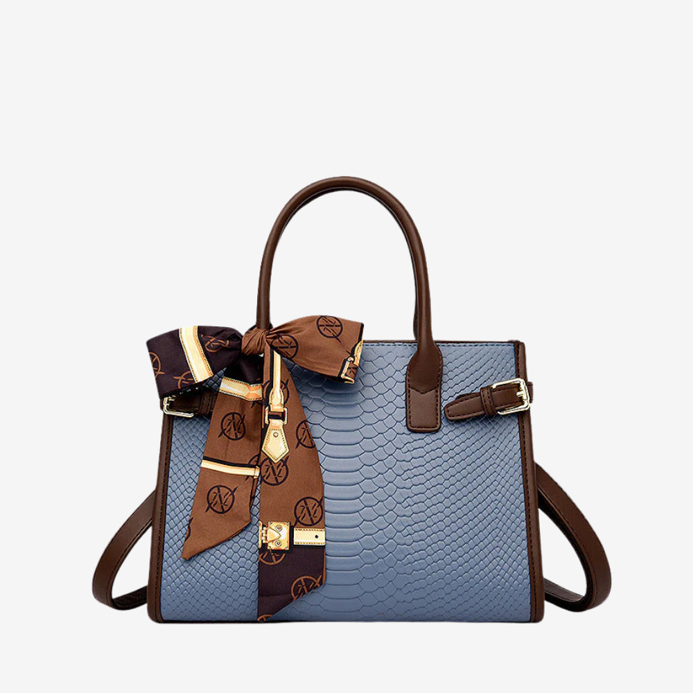 Christy Damen Handtasche mit 3 Fächern aus Kunstleder