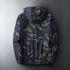Herren Camouflage Jacke winddicht und warm gefüttert