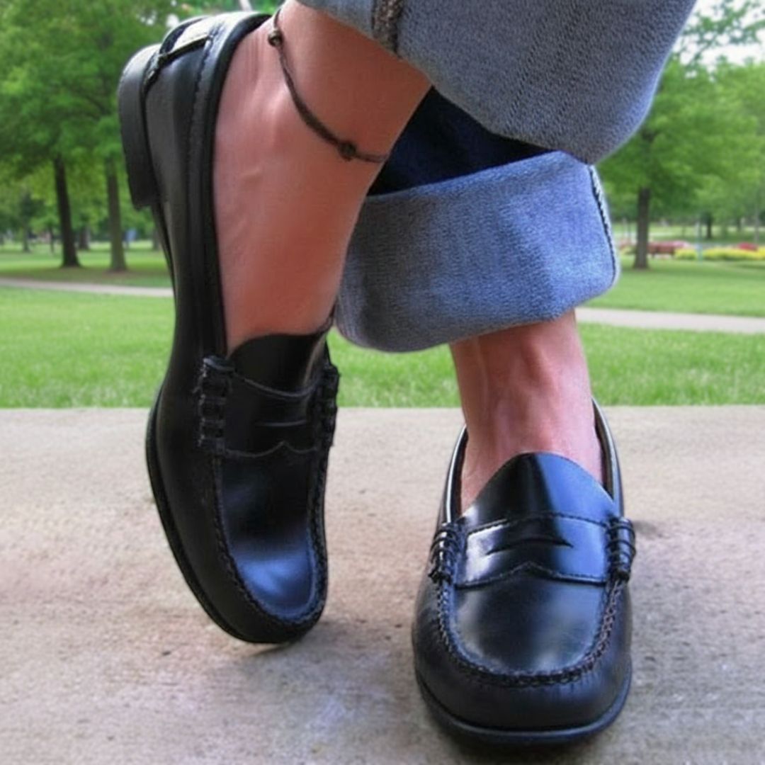 Damen Loafer mit gepolstertem Fussbett