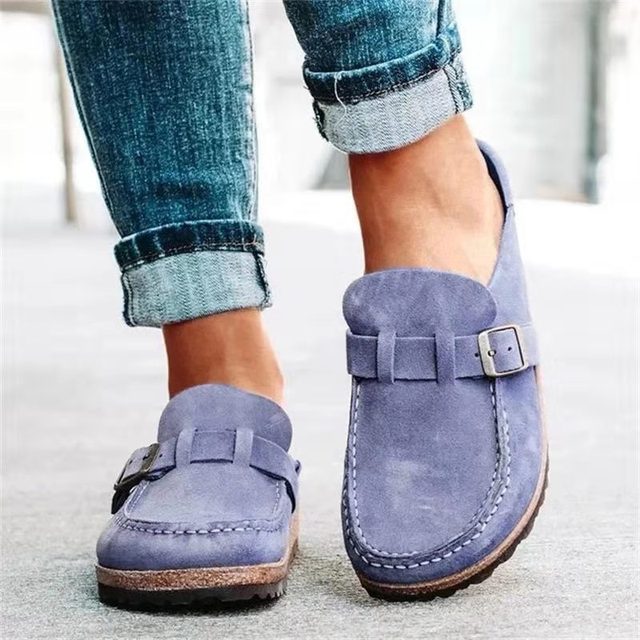 Damen orthopädische Slip On Loafer