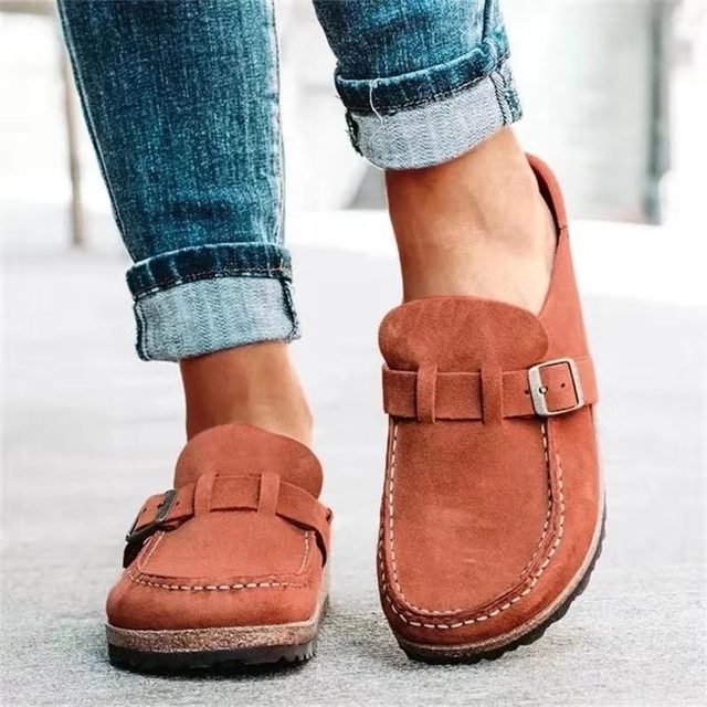 Damen orthopädische Slip On Loafer