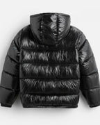 Herren Steppjacke mit Kapuze warm für den Winter